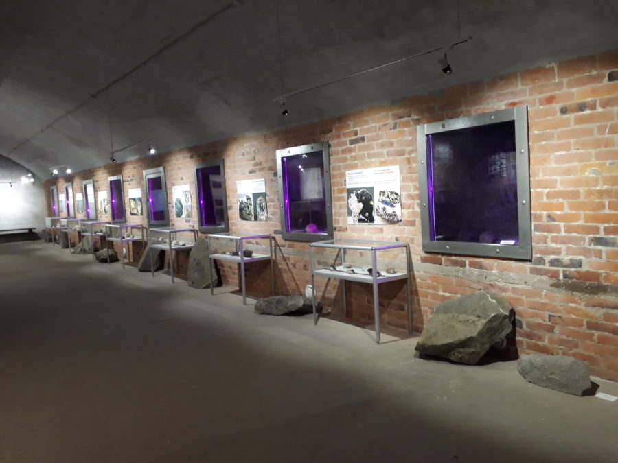 Выставка внутри бункера «Гора Филина»