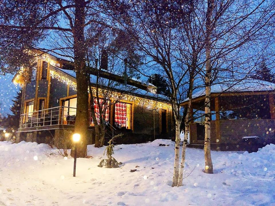 Парк отель Sorola Village зимой